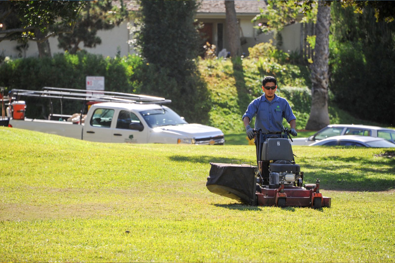 Lawn mowing Lawn mowing
